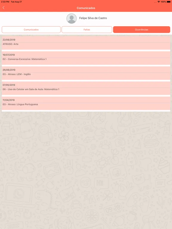 Colegio Brasilia Mobile iPad  Screenshots