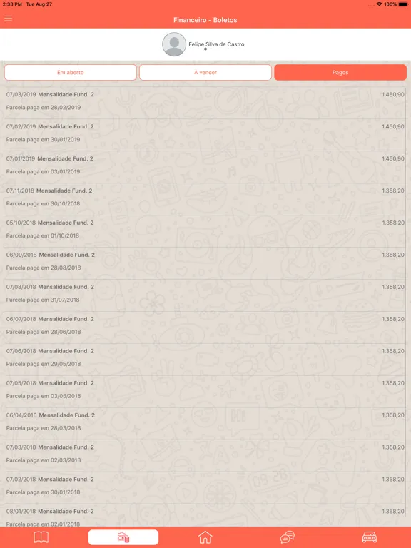 Colegio Brasilia Mobile iPad  Screenshots