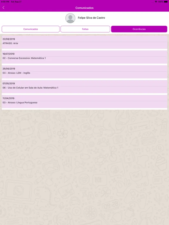 Colegio Albert Einstein iPad  스크린샷