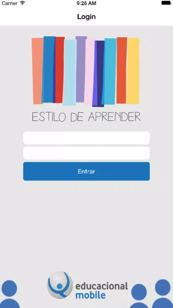 Tangkapan skrin Estilo de Aprender