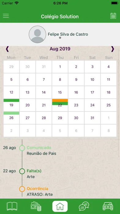 ภาพหน้าจอของ Escola Internacional Mobile