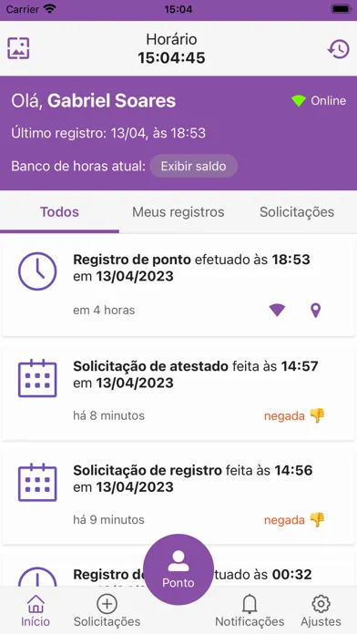 Capturas de pantalla de QRPoint Colaborador