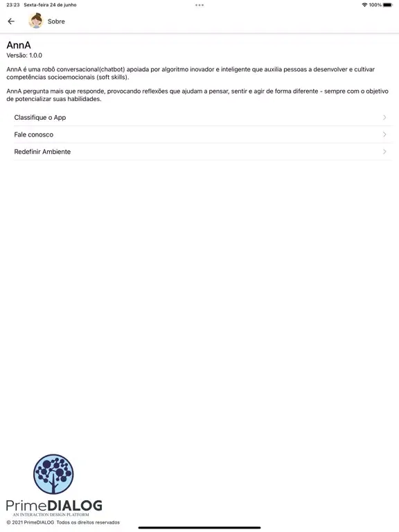 Zrzuty ekranu AnnA iPad 