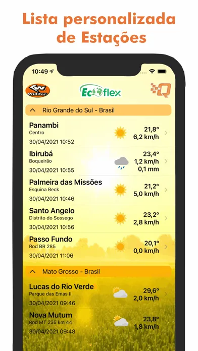 Capturas de pantalla de Ecoflex QualyAgro