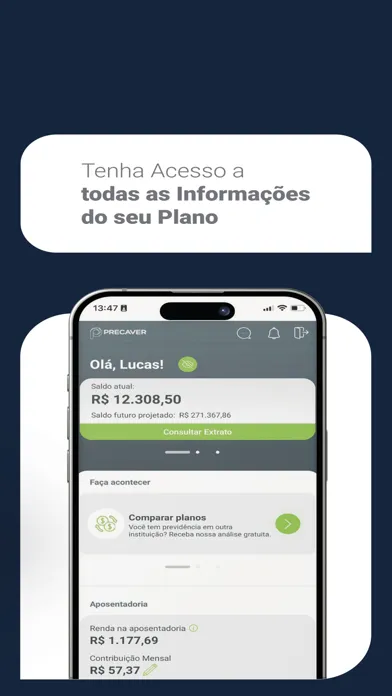 Tangkapan skrin Quanta Previdência Cooperativa