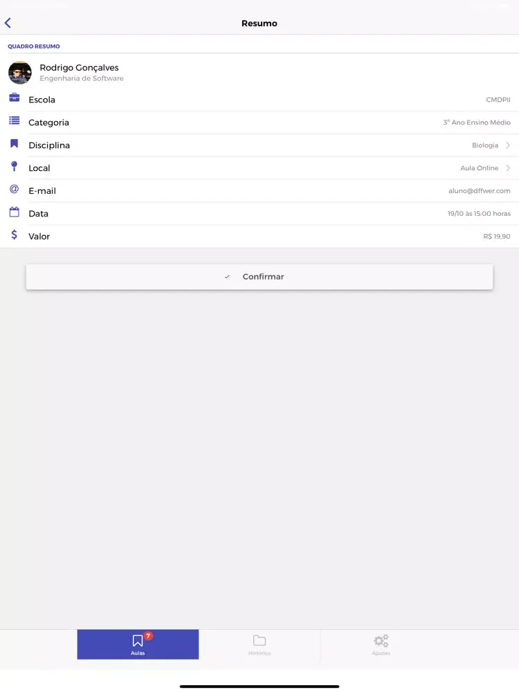 Quero Aulas iPad  স্ক্রিনশট