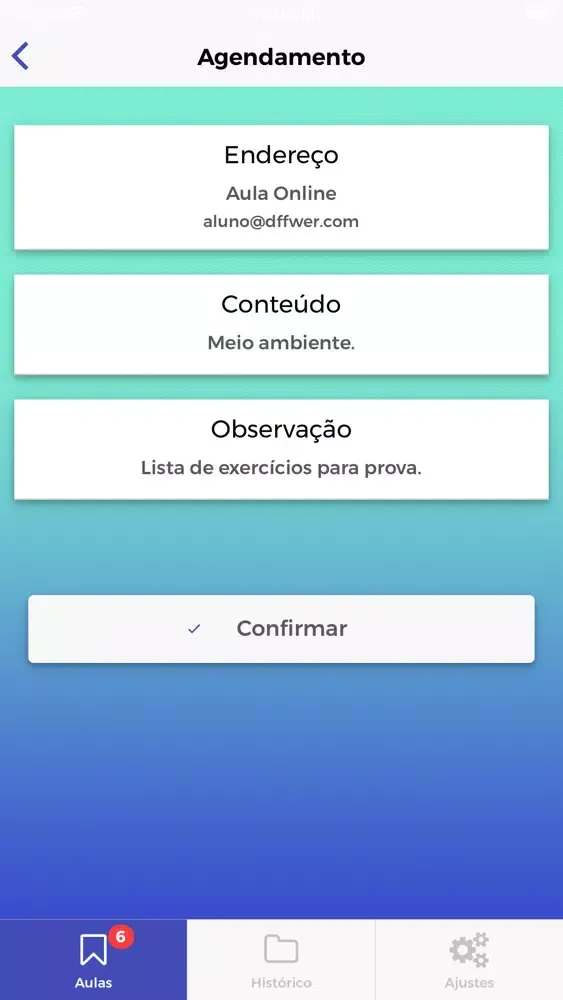 Quero Aulas স্ক্রিনশট
