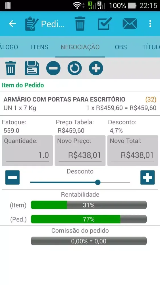 QVend - Gestão de Pedidos スクリーンショット
