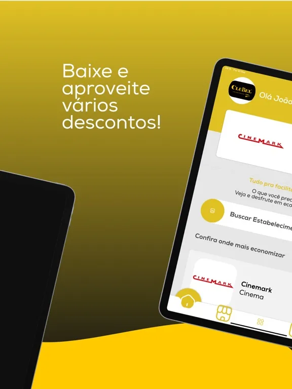 Clubel Card iPad  Screenshots