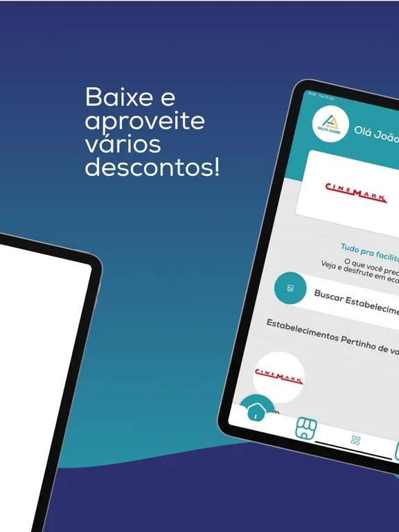 Capturas de pantalla de Cartão Delta iPad 