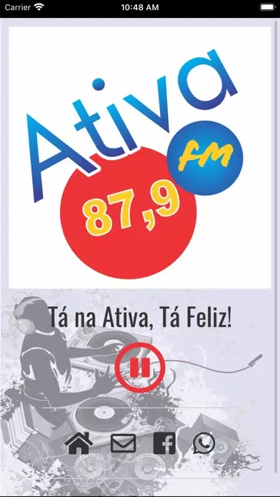Rádio Ativa FM Ivaí Ekran Görüntüleri