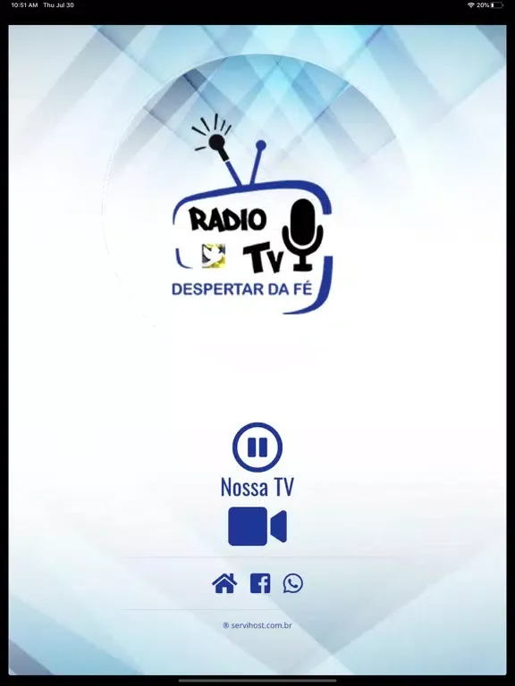Capturas de pantalla de Rádio Tv Despertar da Fé iPad 