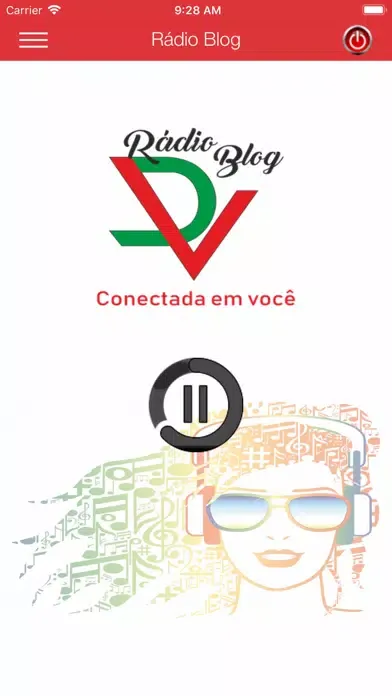 Zrzuty ekranu Rádio Blog DV
