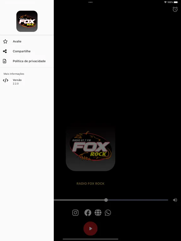 تصاویر Rádio Fox Rock iPad 
