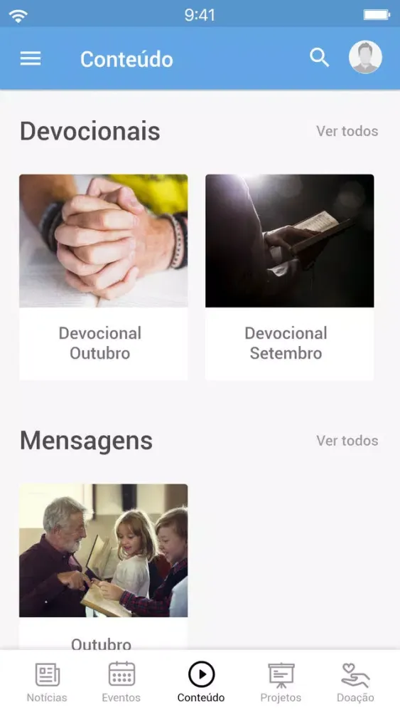 Capturas de tela do PIB Campo Grande