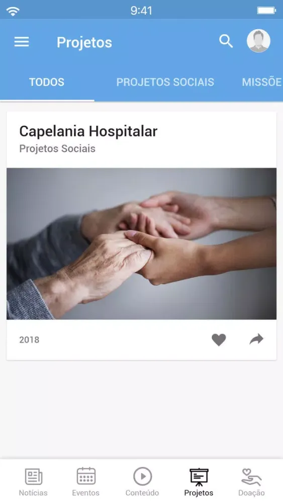 Capturas de tela do PIB Campo Grande