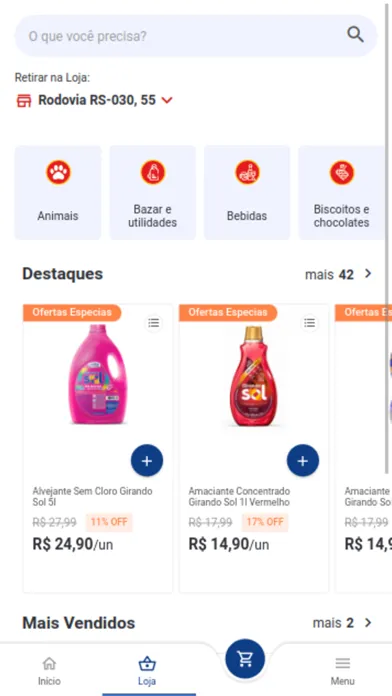 Ramos Supermercados应用截图
