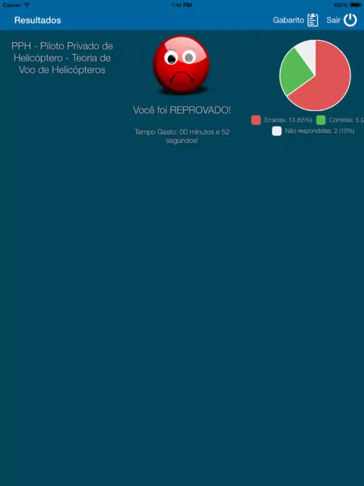 PPH - Banca da ANAC - Simulados iPad 應用截圖