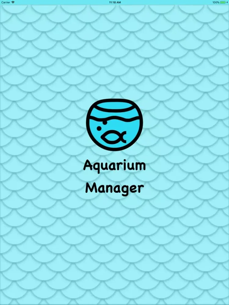 Aquarium Manager iPad 應用截圖