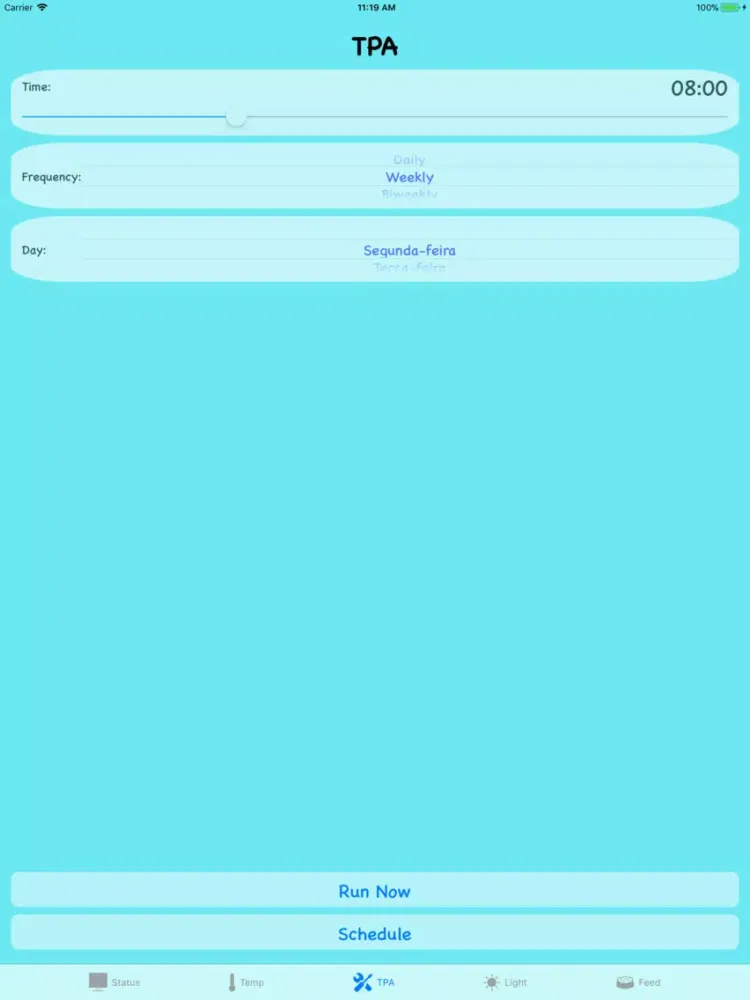 Aquarium Manager iPad 應用截圖