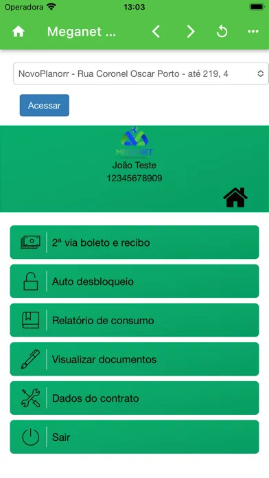Capturas de pantalla de Meganet Provedor Internet