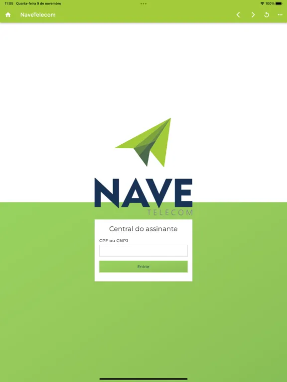 Nave Telecom iPad  Screenshots