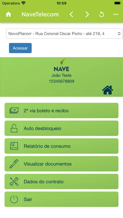 Nave Telecom Screenshots