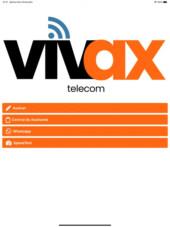 Vivax Telecom iPad  Screenshots
