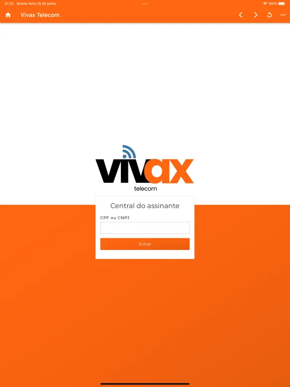 Vivax Telecom iPad  Screenshots