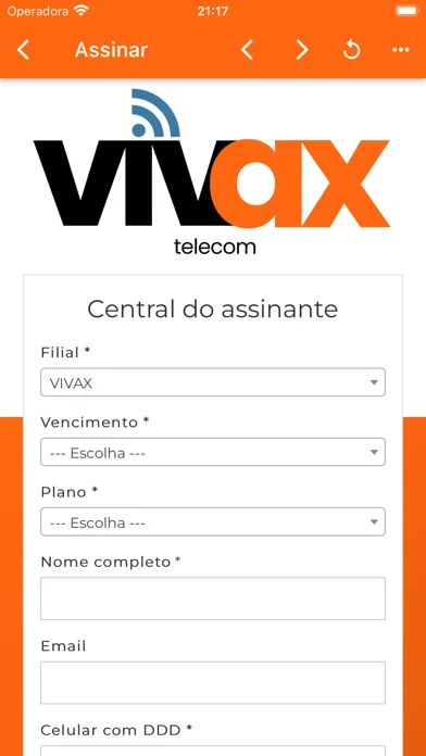 Vivax Telecom Screenshots