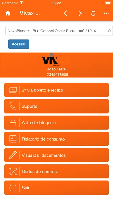 Vivax Telecom Screenshots