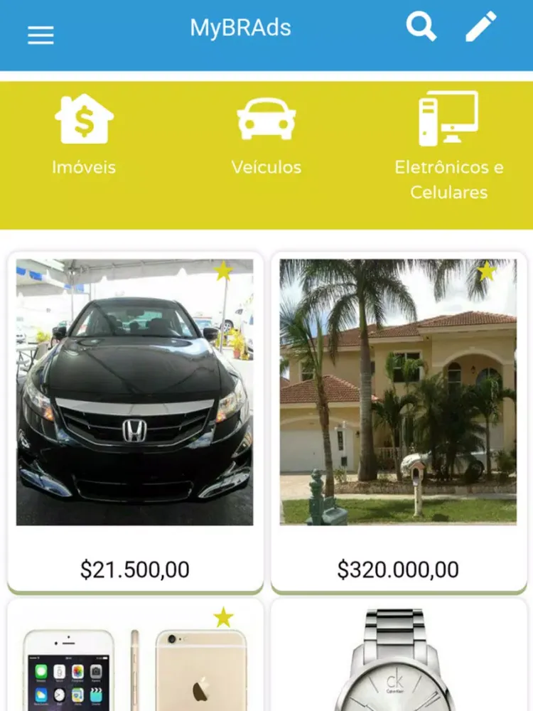 MyBRAds Anúncios nos EUA iPad  سکرین شاٹس