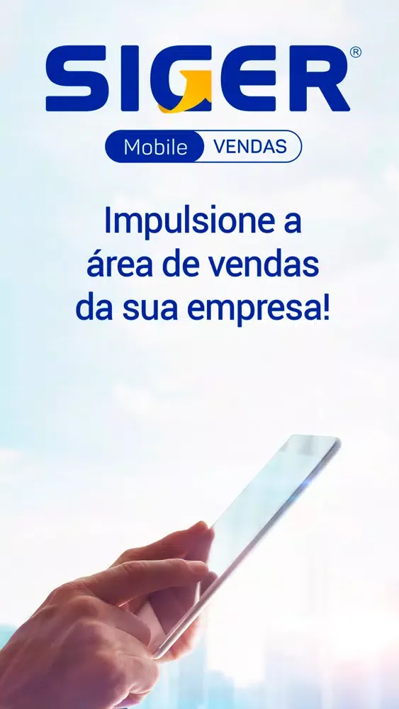 Ảnh chụp màn hình của SIGER Mobile Vendas
