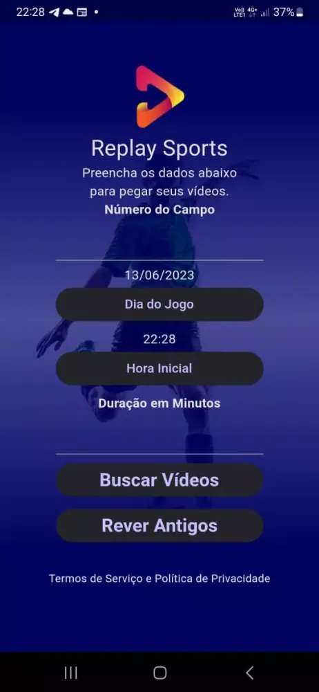 My Replay Sports Screenshots