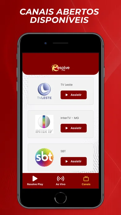 Capturas de pantalla de Resolve Play TV