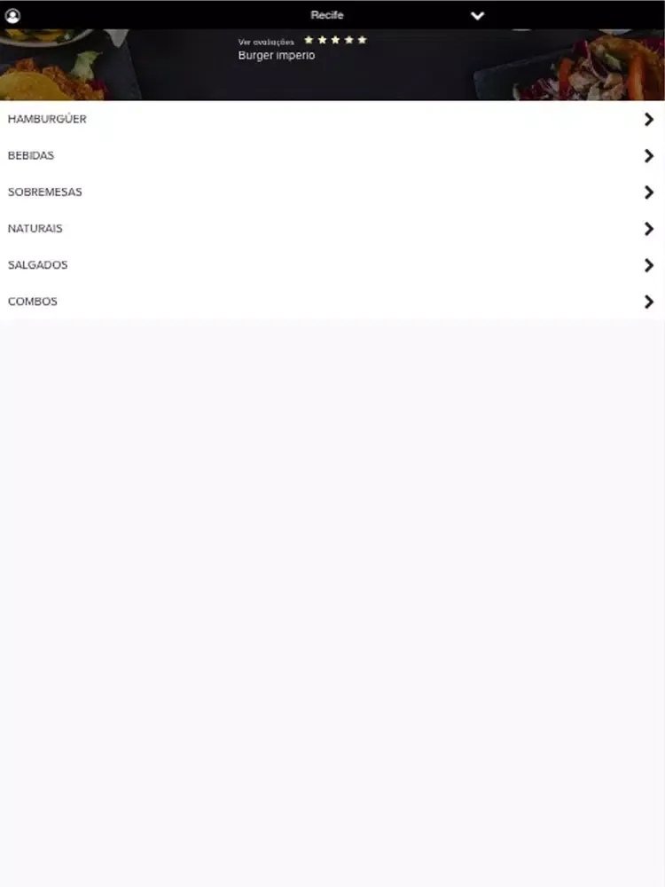 Zrzuty ekranu Burger Imperio iPad 