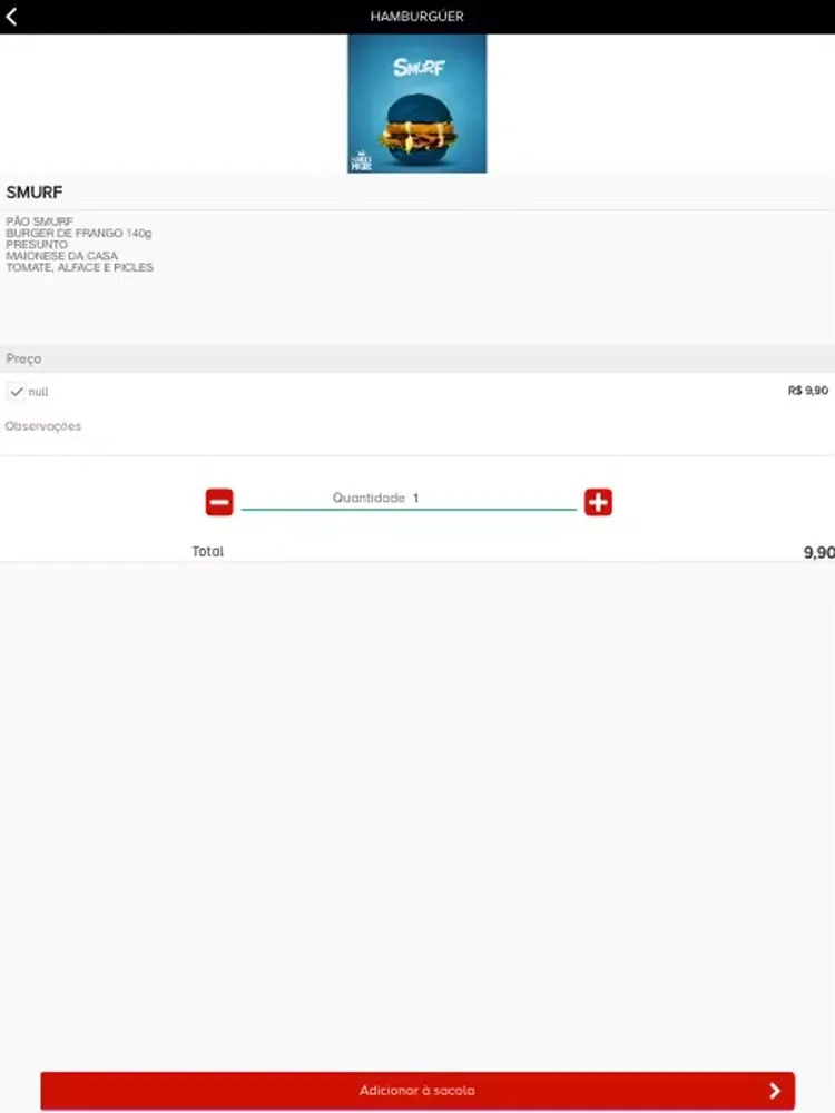 Zrzuty ekranu Burger Imperio iPad 