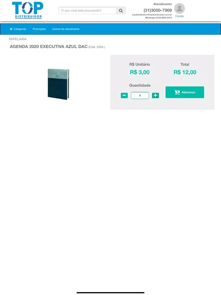 Loja Virtual Top Distribuidor iPad Screenshots