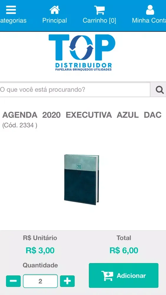 Loja Virtual Top Distribuidor Screenshots