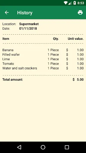 Shopping List - SoftList Screenshots