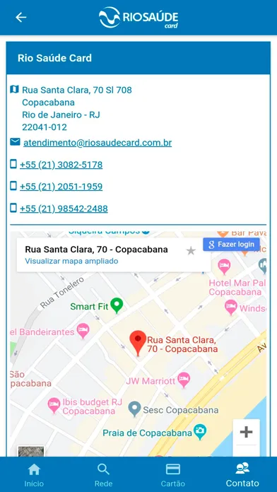 Zrzuty ekranu Rio Saúde HUB