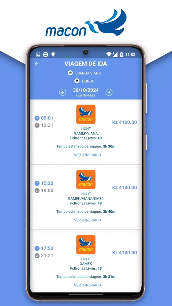 Macon Transportes Screenshots