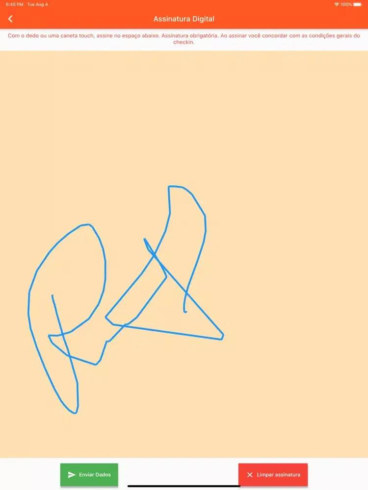 (RM) Checkin Online iPad  স্ক্রিনশট