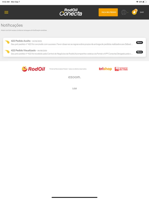 Rodoil Distribuidora - Conecta iPad  স্ক্রিনশট