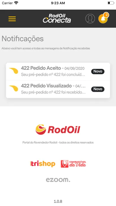 Rodoil Distribuidora - Conecta স্ক্রিনশট
