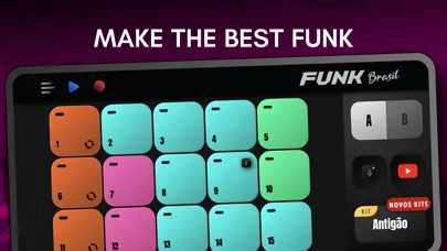 Funk Brasil: DJ MPC drum pads应用截图