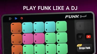 Funk Brasil: DJ MPC drum pads应用截图