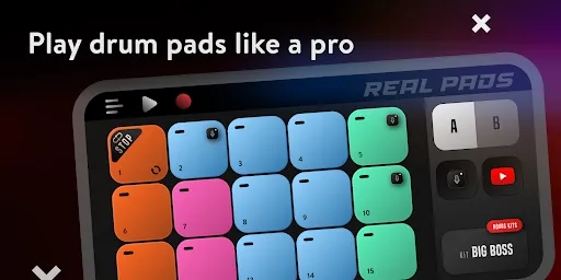 Real Pads: Electro Drum スクリーンショット