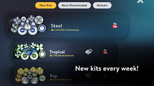 Real Drum: electronic drums Screenshots
