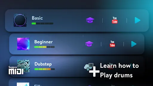 Real Drum: electronic drums Screenshots